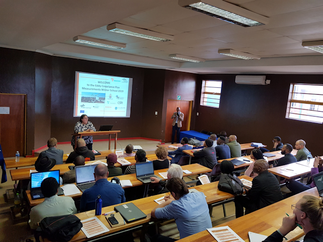 The Winter School was opened by the Dean of the University of Venda, School of Mathematical and Natural Sciences, Professor Natasha Potgieter The Winter School was opened by the Dean of the University of Venda, School of Mathematical and Natural Sciences, Professor Natasha Potgieter