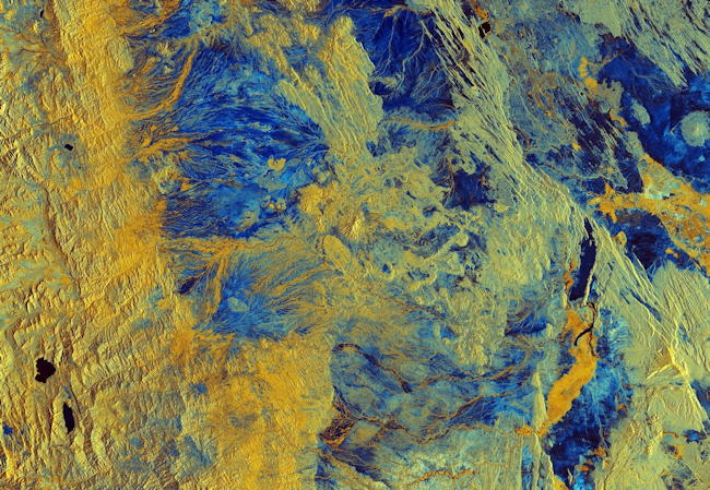 Sentinel-1B image acquired on the 5th of April 2018 over Semera in northeast Ethiopia 